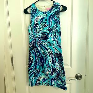 Lilly Pulitzer Mila Shift Dress Crash The Bash - SZ 0